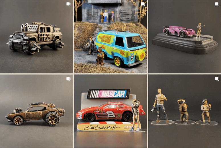 Diecast dioramas from&nbsp;Instagram